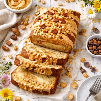 Image of Double Peanut Butter Pound Cake