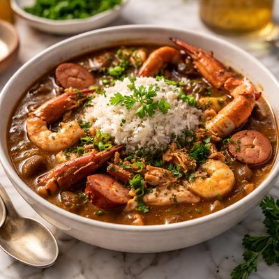 Image of Double Roux Cajun Seafood Gumbo