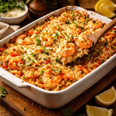 Image of Double Shrimp Casserole