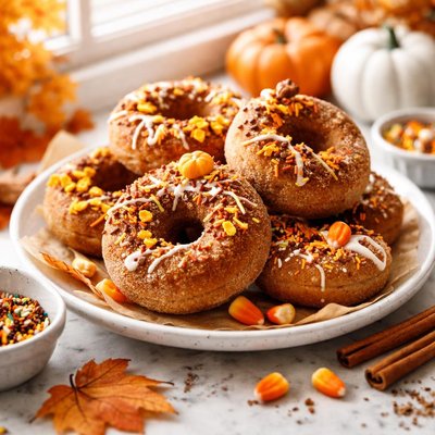 Image of Dough Nuts Fall Treat for Kids