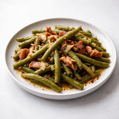 Image of Down Home Sunday Green Beans