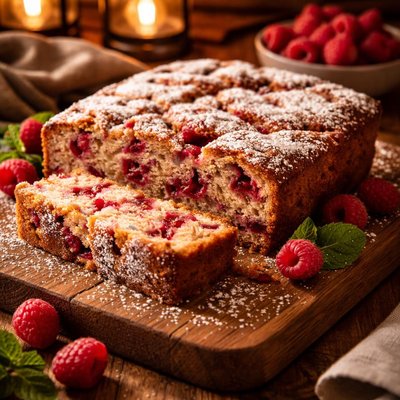 Image of Downeast Raspberry Cake