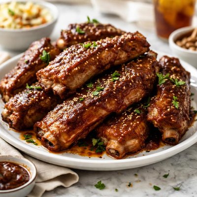 Image of Downhome Country Style Crock Pot Ribs