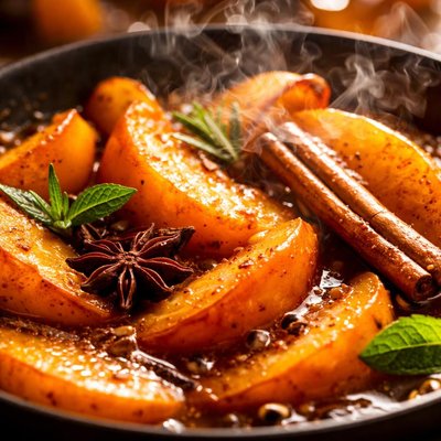 Image of Drambuie Spiced Peaches