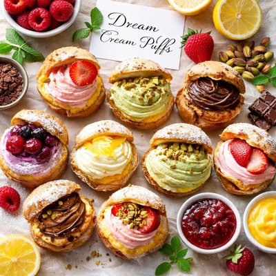 Image of Dream Cream Puffs