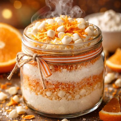 Image of Dreamsicle Cookie Mix in a Jar