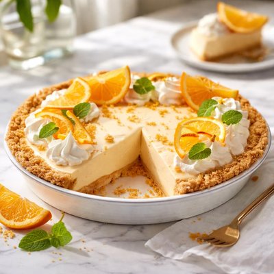 Image of Dreamsicle Tofu Pie