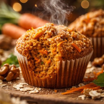 Image of Dreamy Carrot Muffins