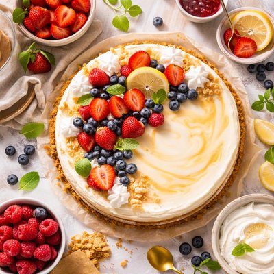 Image of Dreamy Creamy Cheesecake