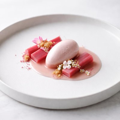 Image of Dreamy Rhubarb Dessert