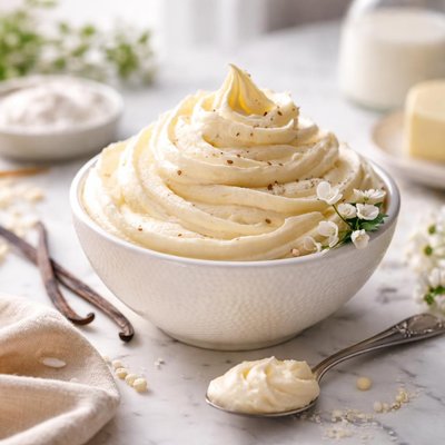 Image of Dreamy Vanilla Buttercream Frosting