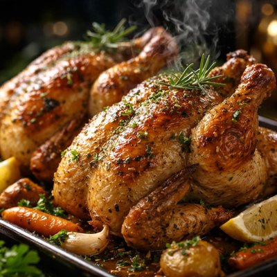 Image of Dressed Up Cornish Hens
