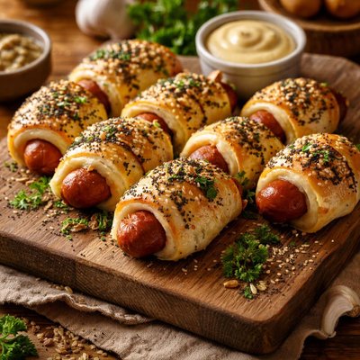 Image of Dressed Up Pigs in a Blanket