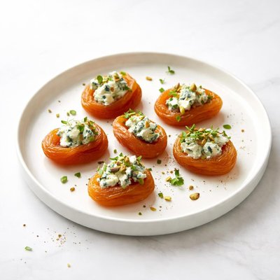 Image of Dried Apricots with Blue Cheese