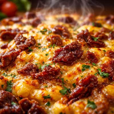 Image of Dried Beef and Cheese Bake