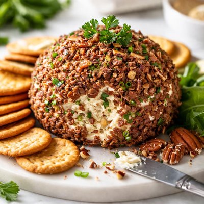 Image of Dried Beef Cheese Ball