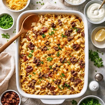 Image of Dried Beef Chicken Casserole