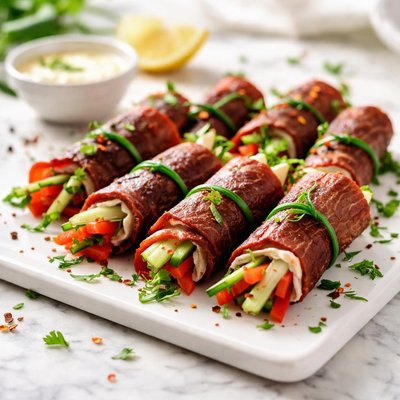 Image of Dried Beef Roll Ups
