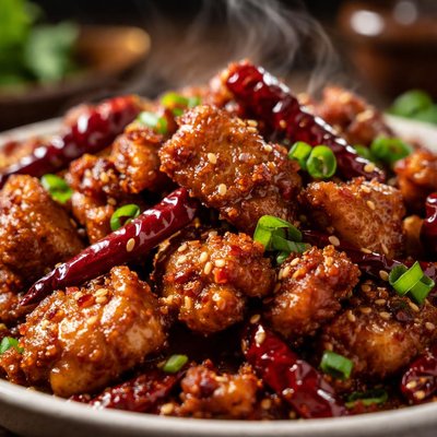 Image of Dried Chili Chicken