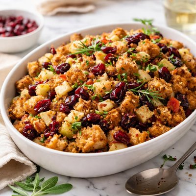 Image of Dried Cranberry and Apple Turkey Stuffing