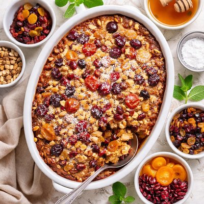 Image of Dried Fruit Spoon Cake