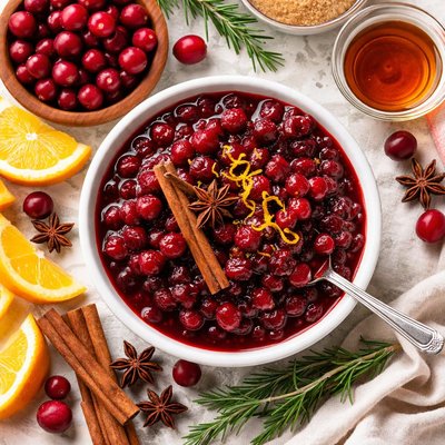 Image of Drunken Cranberry Sauce