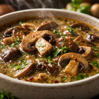 Image of Drunken Mushroom Soup