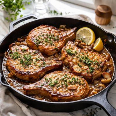 Image of Drunken Pork Chops
