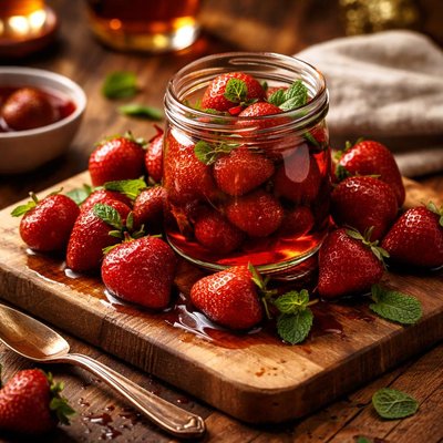 Image of Drunken Strawberries