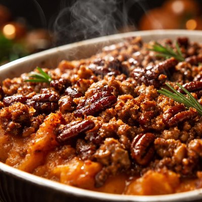Image of Drunken Sweet Potato Casserole