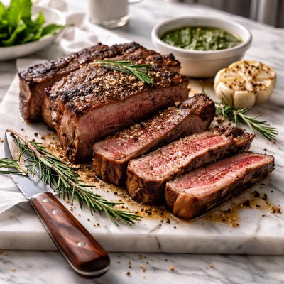 Image of Dry Aged Steak at Home