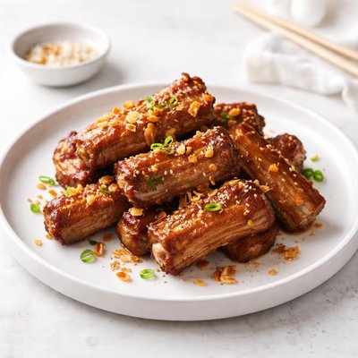 Image of Dry Garlic Spareribs