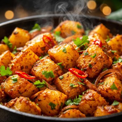 Image of Dry Potato Curry