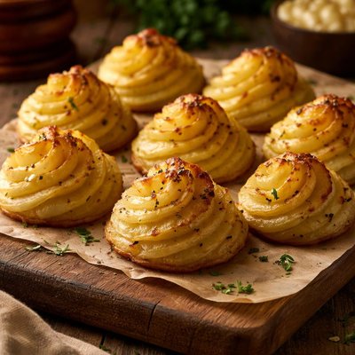 Image of Vegan Duchess Potatoes