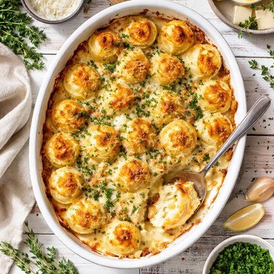 Image of Duchess Potatoes Au Gratin
