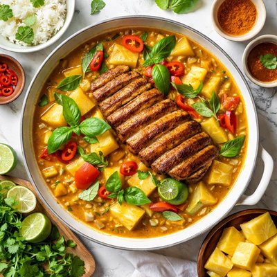 Image of Duck and Pineapple Curry