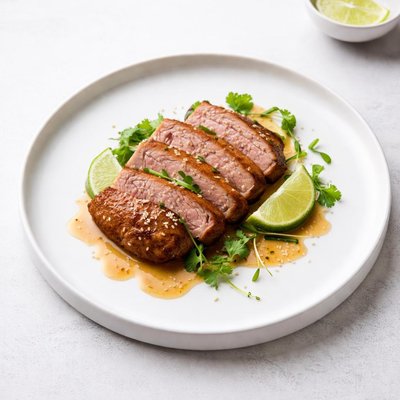 Image of Duck with Ginger and Lime