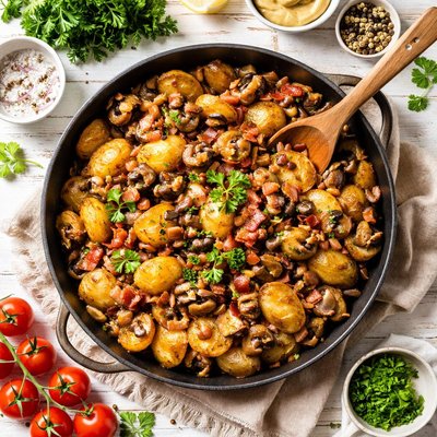 Image of Duesseldorfer Potato Mushrooms