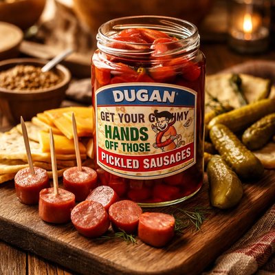 Image of Dugan Get Your Grimy Hands Off Those Pickled Sausages