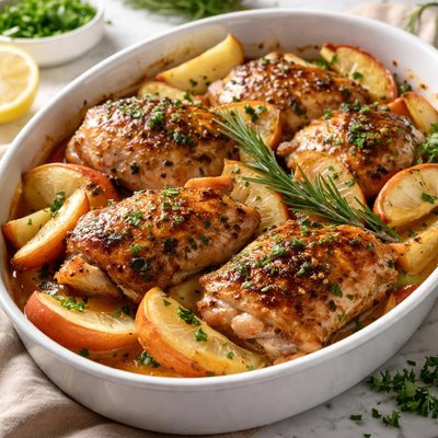 Image of Dump Chicken with Apples Oamc