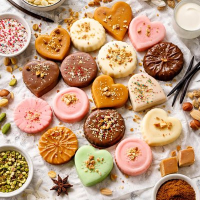 Image of Dutch Borstplaat Easy Simple Basic Fudge