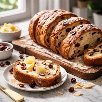 Image of Dutch Bread Dish with Raisins