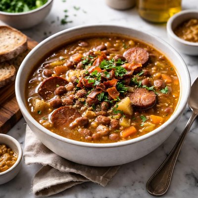 Image of Dutch Brown Bean Soup Netherlands