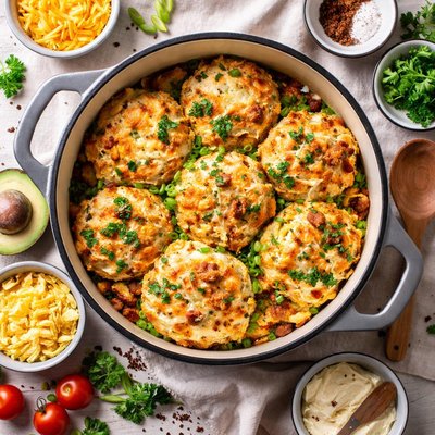 Image of Dutch Oven Breakfast Biscuits