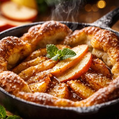 Image of Dutch Puffed Apple Pancake