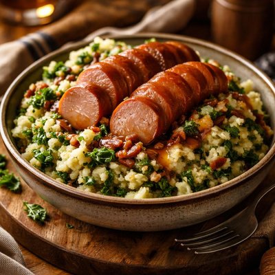 Image of Dutch Stamppot with Rookworst