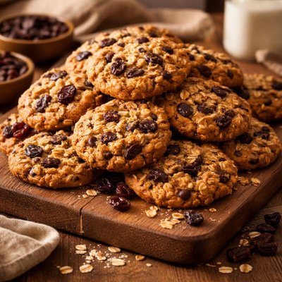 Image of Dynamite Oatmeal Chocolate Chip Raisin Cookies
