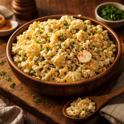Image of E Z Potato Egg and Macaroni Salad