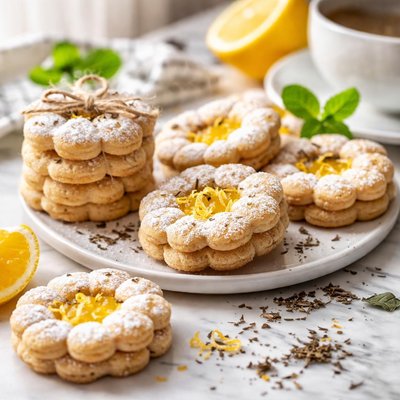 Image of Earl Grey Bocca Di Nonna Cookies