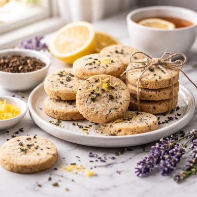 Image of Earl Grey Shortbread Cookies